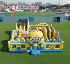 T6-7190 Parc d’attractions gonflable thème Minions
