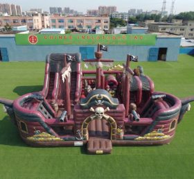 T6-7206 Amusement Gonflable Thème Pirates