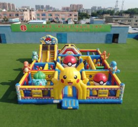 T6-7208 Amusement Gonflable Thème Pokémon