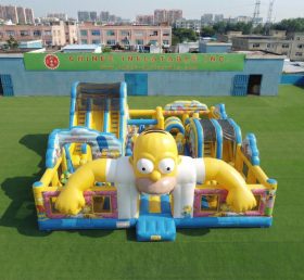 T6-7227 Amusement Gonflable Thème Les Simpson
