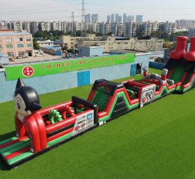 T7-4506 Parcours d'obstacles gonflable à thème Astro Boy