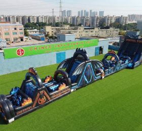 T7-4565 Parcours d’obstacles gonflable à thème Dragons