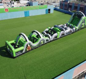 T7-4687 Parcours d’obstacles gonflables thème Ben 10