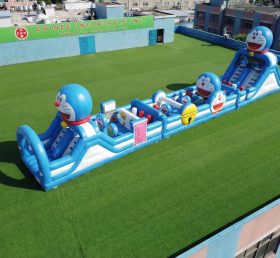 T7-4714 Parcours d'obstacles gonflables sur le thème de Doraemon