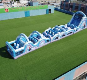 T7-4730 Parcours d’obstacles gonflables sur le thème de Frozen