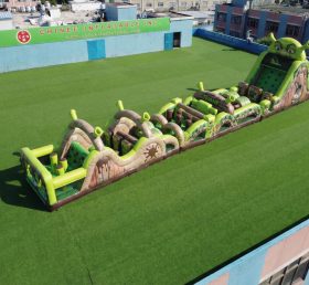 T7-4806 Parcours d'obstacles gonflables à thème Shrek