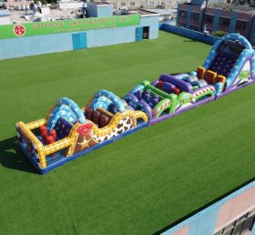 T7-4836 Parcours d'obstacles gonflables à thème Toy Story