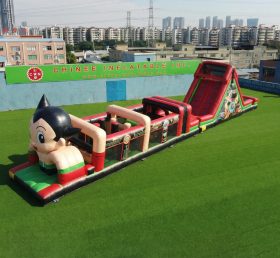 T7-4860 Parcours d'obstacles gonflables thème Astro Boy