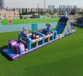 T7-4910 Parcours d’obstacles gonflable à thème Fortnite