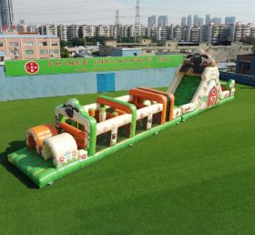 T7-5000 Parcours d'obstacles gonflables à thème Timmy Time