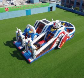 T7-5082 Parcours d’obstacles gonflables sur le thème Gundam