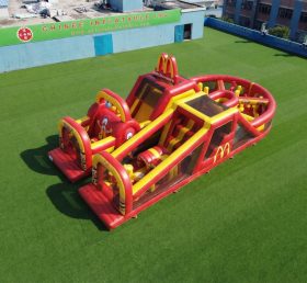 T7-5102 Parcours d'obstacles gonflables à thème McDonald