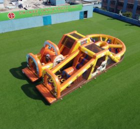 T7-5171 Parcours d'obstacles gonflables sur le thème de Timmy Time