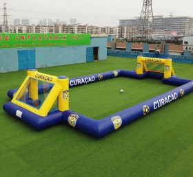 T11-926CW Terrain de football gonflable à thème Curaçao