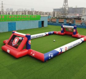 T11-926CZ Terrain de football gonflable à thème tchèque
