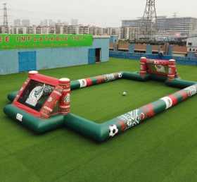 T11-926MX Terrain de football gonflable sur le thème du Mexique