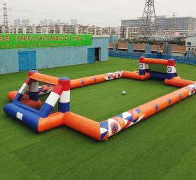 T11-926NL Terrain de football gonflable thème Pays-Bas