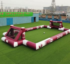 T11-926QA Terrain de football gonflable à thème Qatar