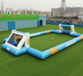 T11-926UY Terrain de football gonflable sur le thème de l’Uruguay