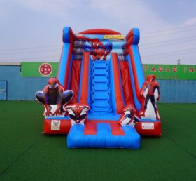 T8-6003B Toboggan Gonflable Thème Spider-Man