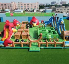 GF3-1426 Aire de jeux gonflable à thème Angry Birds