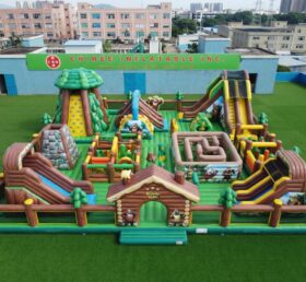 GF3-1438 Aire de jeux gonflable à thème Boonie Bears