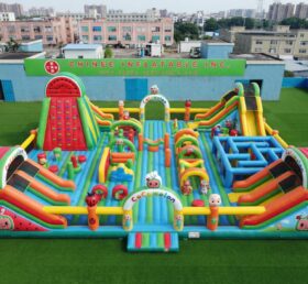 GF3-1444 Aire de jeux gonflable à thème Cocomelon