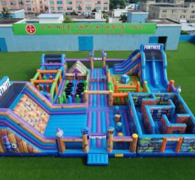 GF3-1459 Aire de jeux gonflable à thème Fortnite