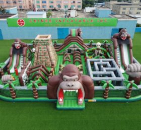GF3-1470 Aire de jeux gonflable à thème King Kong