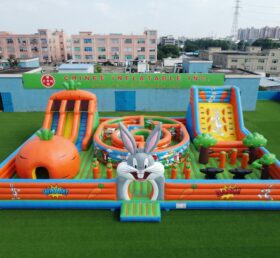 GF3-1475 Aire de jeux gonflable à thème Looney Tunes