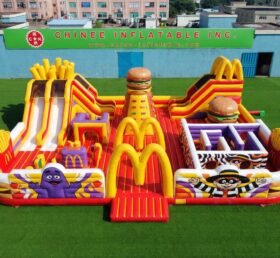 GF3-1479 Aire de jeux gonflable à thème McDonald