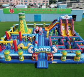 GF3-1499 Aire de jeux gonflable thème Popeye