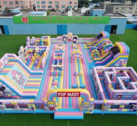 GF3-1501 Aire de jeux gonflable à thème Pop Mart