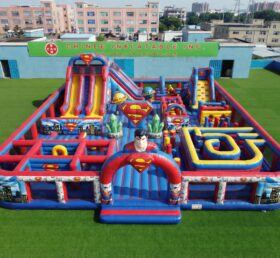 GF3-1513 Aire de jeux gonflable sur le thème de Superman