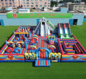GF3-1514 Aire de jeux gonflable sur le thème de Superman