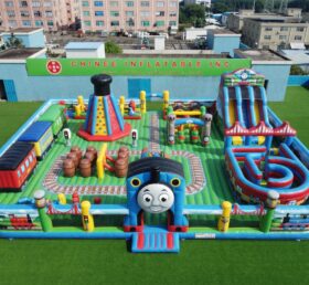 GF3-1521 Aire de jeux gonflable à thème Thomas & Friends