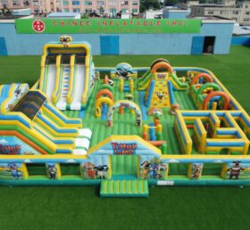GF3-1524 Aire de jeux gonflable thème Timmy Time