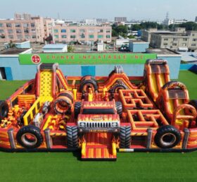 GF3-1534 Parc Gonflable Thème Monstre Blaze