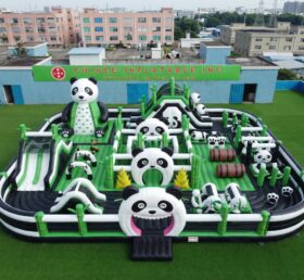GF3-1548 Parc Gonflable Thème Panda