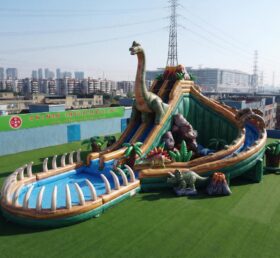 GS2-101 Toboggan Aquatique Géant Thème Dinosaure