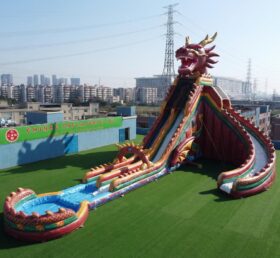GS2-130 Toboggan Aquatique Géant à Thème Dragon
