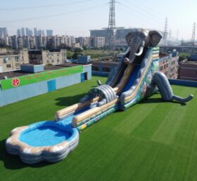 GS2-132 Toboggan Aquatique Géant à Thème Éléphant