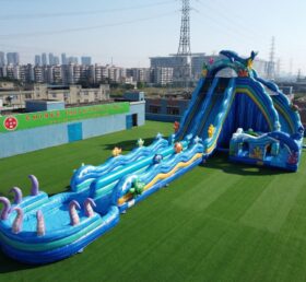 GS2-161 Toboggan Aquatique Géant à Thème Océan