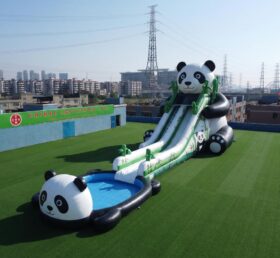 GS2-166 Toboggan Aquatique Géant à Thème Panda