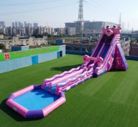 GS2-171 Toboggan Aquatique Géant Thème Panthère Rose
