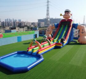 GS2-175 Toboggan Aquatique Géant Thème Popeye