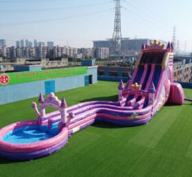 GS2-177 Toboggan Aquatique Géant Thème Fêtes de Princesse