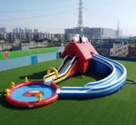 GS2-185 Toboggan Aquatique Géant à Thème Snoopy