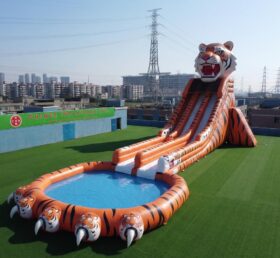 GS2-196 Toboggan Aquatique Géant à Thème Tigre