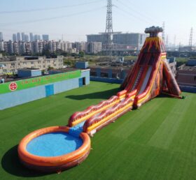 GS2-202 Toboggan Aquatique Géant à Thème Volcan
